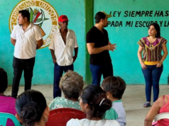 Yoloczin Domínguez da seguimiento a gestiones en la zona rural de Acapulco